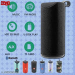 Atiasrama TG-113  Mate Portable Bluetooth Speaker Wireless Super Bass Sound Audio System/Water Resistent/Splashproof Built in Mic, TF Card Slot, FM, AUX, USB