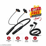 neckband and wired earphone combo offer pack of 2