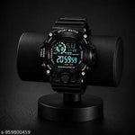 Attractive Black Sports Watch For Men