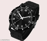 LIMESTONE Classic Men Black Silicon Analog Watch