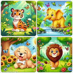 Quizs and Puzzle for Kids Set of 5 Educational Puzzle Collection with Brain Games, Word Search, Mazes, Dot to Dot, Puzzle and Crossword Challenges