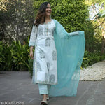 Designer Kurti Set For Women'S