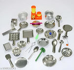 SUTEKI Small Kitchen Set Great Kitchen Toys for Girls, Gift  Total 6 Item