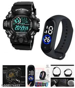 HALA HL-1140 Sports Stylish Digital Watch Black Dial For Mens