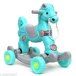 Baby Horse Rider And Rocker Toy For Kids Multicolor