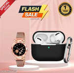 TWS Headphone, Earpod True Wireless Bluetooth Headphone, Bluetooth Headset, TWS earphone, Sweat Proof, 10mm HD Drivers, Compatible for all Smartphones - BLACK