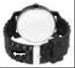 men black stylish paidu PU belt watch