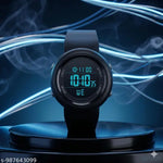 HA-LA Lapgo HL-2022 New Trending Full Black Ring Black Round Waterproof Gym Fitness Freek  HL-2022-DTL-BLK Digital Watch - For Men Sports watch