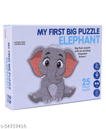 Trendy Kids Jigsaw Puzzle 36 Pieces Mini Puzzle Foam Mat for Kids, Interlocking Learning Alphabet and Number Mat for Kids - Multi-Color