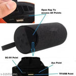 Portable TG-113 Bluetooth Speaker Ultra High Bass Power Boost Sound (Color Black)