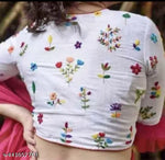 New tranding all body White colour fancy design Blouses