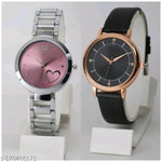 New Fancy Solid Dial Attractive Metal Chain Attractive Bracelet Analog Watch for Women