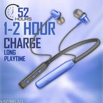 Signatize Bluetooth Wireless in Ear Earphones with Upto 52 Hours Playback, 10mm Dynamic Driver, Gaming Mode, High Bass, IPX4 Water and Sweat Resistant, Type C Fast Charging