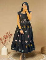 One Piec Dress | Dress for Parties | Women's Printed Dress | Women’s Party Dress | Printed Women’s Dress | Summer Casual Dress | Fancy & LigthWeigth Gown for Women and Girls | Stylish Western Frock