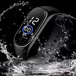 Slim Digital Led Touch Screen Bracelet Band Watch for Boys and Girls