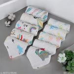 Kin and tin pack of 2 Soft and Gentle Muslin Baby Towels - Perfect for Your Little One