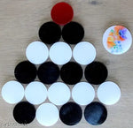 20 INCH CARROM BOARD WITH  CARROM COIN, STRIKER POWDER COMBO PACK