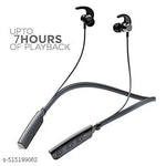 Wappler™ Stylish BT 235V2 Black Bluetooth Neckband | Super Bass & High Sound | Wireless Neckband | Best Neckband | Bluetooth Earphones | Bluetooth Headphones
