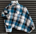 Branded Men's Single Pocket Full Sleeve Check Shirt In Meesho