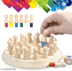 Premium Quality Wooden Ludo + Chess 2 in 1 Board Game With One Set OF Ludo Coins + Dice & Chess Man - For All Ages