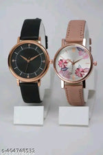 combo pack classic&unique look with METAL belt scrunchy bands watch for woman&girl's combo pack 2