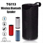 Atiasrama TG-113  Mate Portable Bluetooth Speaker Wireless Super Bass Sound Audio System/Water Resistent/Splashproof Built in Mic, TF Card Slot, FM, AUX, USB