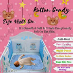 Kotton Candy Waterproof Sheet for Baby Boy and Girl || Newborn Baby Comfortable Spongy Plastic Mat for 0 to 12 Month || Washable / Reusable Bed Sheet ( Pack of 3 )