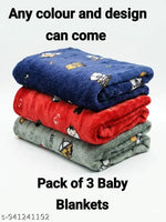 BRANDONN Baby Blanket New Born Pack of Wrapper Cum Crib Blanket For Baby Boys And Baby Girls