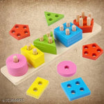 5 Rod Junior Abacus Toy for Kids |Early Math Learning Education Toy| Learn Counting, Addition & Subtract, Plus & Minus with Colorful Beads |  for Pre-School Children – Age 3+ Years
