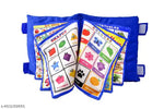 Amrut Internationals Kids Cotton Abcd Learning Toys Cushion Best For Birthday Gift, Red Colour Kids Learning Cushion Book