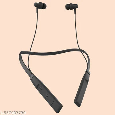 AR-Hiker Bluetooth Neckband | 40 Hrs Playtime | Dual Pairing | Stylish In-Ear Headset (Black)Sk