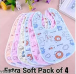 Extra soft Baby bibs waterproof and chitbuttoned