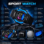 Digital Sports By Matrix, Multi-Function, Waterproof & Shock Proof Digital Watch - For Boys Digital Sports