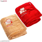 BRANDONN Baby Blanket New Born Pack of Wrapper Cum Crib Blanket For Baby Boys And Baby Girls