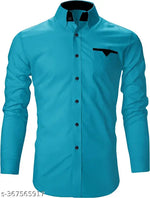 ZOMBOMSTAR Men's Cotton Regular Fit Casual Shirt