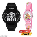 New Styilsh Kids Watch Combo