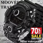 Men Women Digital Watch | Waterproof Sports Watch | LED Display Casual Wrist Watch for Boys & Girls