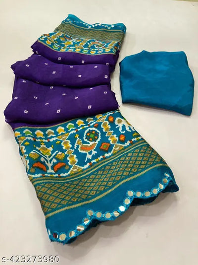 Trending  bollywood Crepe sarees