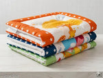 Pack of 3 Microfiber Baby Blanket lightweight & Comfortable