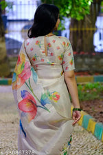 KD STOR Tissue Cotton beauty, crafted for your special day  Saree Collection