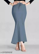 SHAPWEAR Microfiber Fishcut Flare Saree Shapewear, Petticoat, Skirts for Women, Lycra Shape Wear