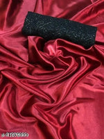 GRACEFUL SATIN SILK SAREE